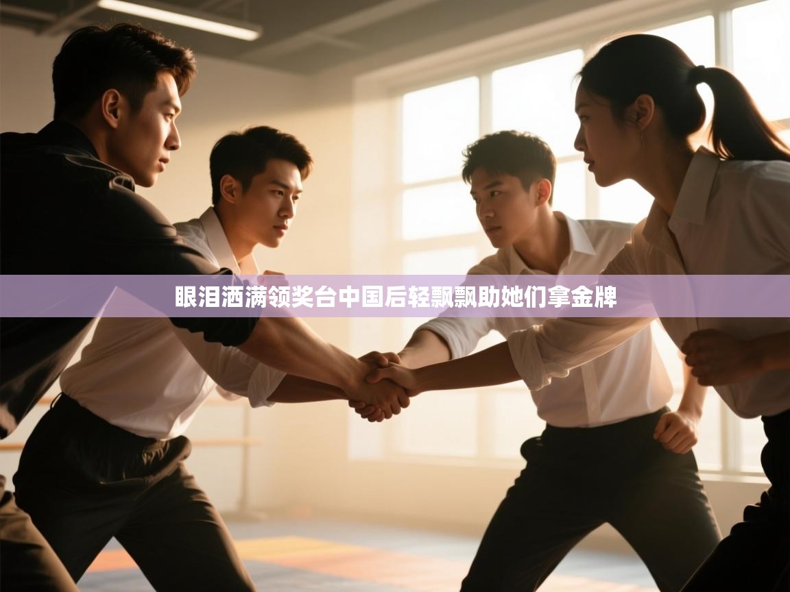 眼泪洒满领奖台中国后轻飘飘助她们拿金牌 第2张